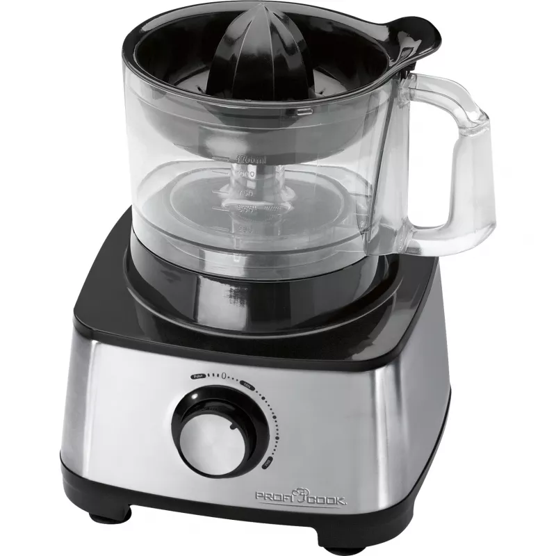 ProfiCook PC-KM 1063 robot da cucina 1200 W 1,75 L nero, acciaio inox