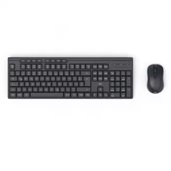 Set tastiera e mouse WKM-200 nero