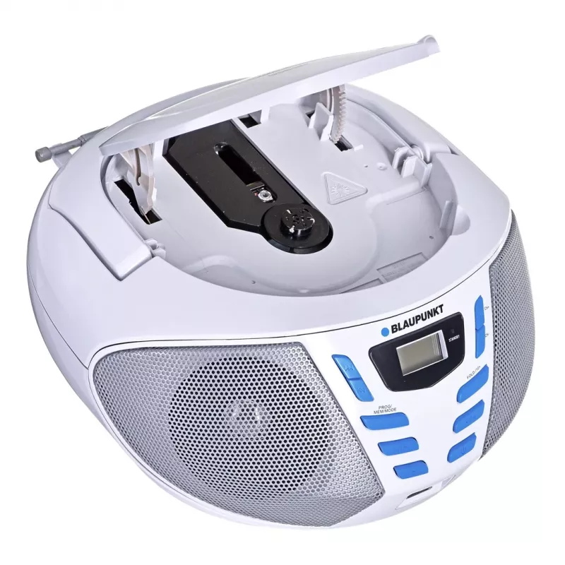 Blaupunkt BB7-WH stereo portatile digitale 2,4 W FM grigio riproduzione MP3