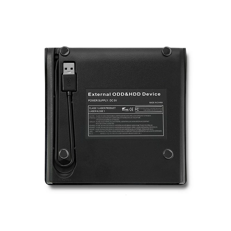Case/vanerina per unità CD/DVD SATA USB 3.0 12.7mm