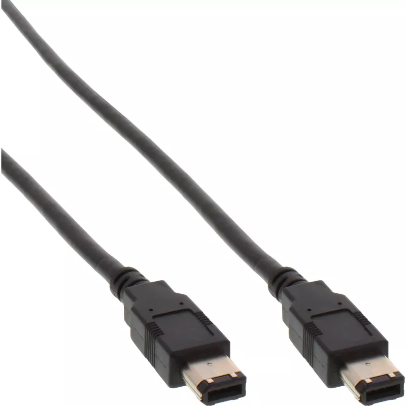 Cavo FireWire 400 1394 InLine 6 pin connettore maschio/connettore maschio 5 m