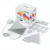 Pannelli LED triangolari Nanoleaf NL47-0002TW-9PK — set con 9 pannelli da parete RGB, alimentazione a rete, bianco