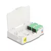 DeLOCK rosetta di terminazione in fibra ottica 85935 SC simplex bianca