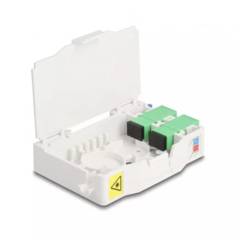 DeLOCK rosetta di terminazione in fibra ottica 85935 SC simplex bianca