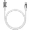 Cavo di rete Goobay 74180 USB C RJ-45 Cat6 10 m bianco