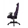 Sedia gaming Arozzi Torretta SoftFabric viola – design ergonomico, braccioli regolabili, schienale reclinabile