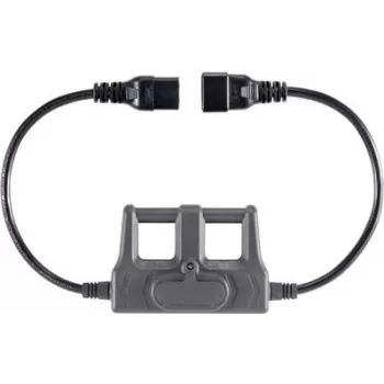 VOLTCRAFT CAA-1L 16 adattatore di misura connettore maschio IEC C20 - connettore femmina IEC C19 grigio scuro (CAA-1L 16)