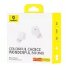 Cuffia Baseus Bowie E18 True Wireless Stereo (TWS) in-ear Bluetooth USB Type-C viola — chiamate e musica