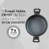 Pentola Russell Hobbs RH01864EU7 24 cm Crystaltech
