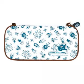 Custodia FR-TEC One Piece Bag Chibi Nintendo Switch blu marrone bianco