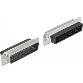 Connettore maschio per cavo DeLOCK 66712 D-Sub HD 50 pin nero argento