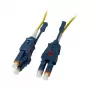 Cavo patch fibra ottica 2 fibre 1,5 m LC-LC 9/125um OS2 Uniboot rotante Push/Pull AD 2mm - Cavo - Fibra singlemode o monomodale (S215527)