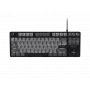 Tastiera gaming NATEC Fury Kanabo K2 US bianca retroilluminata meccanica nero-grigio