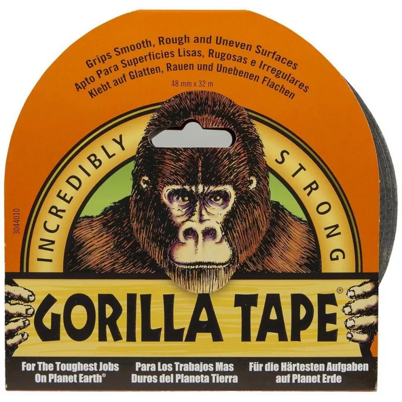 Gorilla nastro isolante 47,7 mm x 32 m, nero