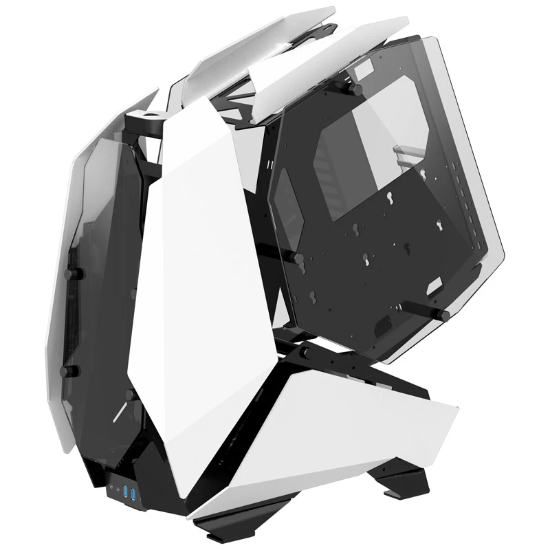Case PC Big-Tower Jonsbo MOD5 vetro temperato bianco