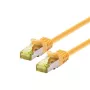 LOGON TCR6ASS030Y cavo patch SSTP Cat6a, 3 m, AWG26, LSOH, giallo