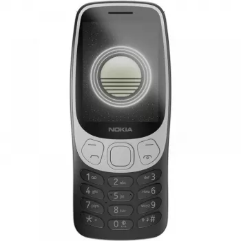 Nokia 3210 4G (2024) (TA-1618) | Grunge nero | 2,4 pollici | TFT | 128 MB | 64 MB | Dual-SIM | Bluetooth | 5 | Risoluzione fotocamera principale 2 MP