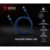 Cavo HDMI Savio GCL-02 1,8 m HDMI Type-A (standard) nero, blu