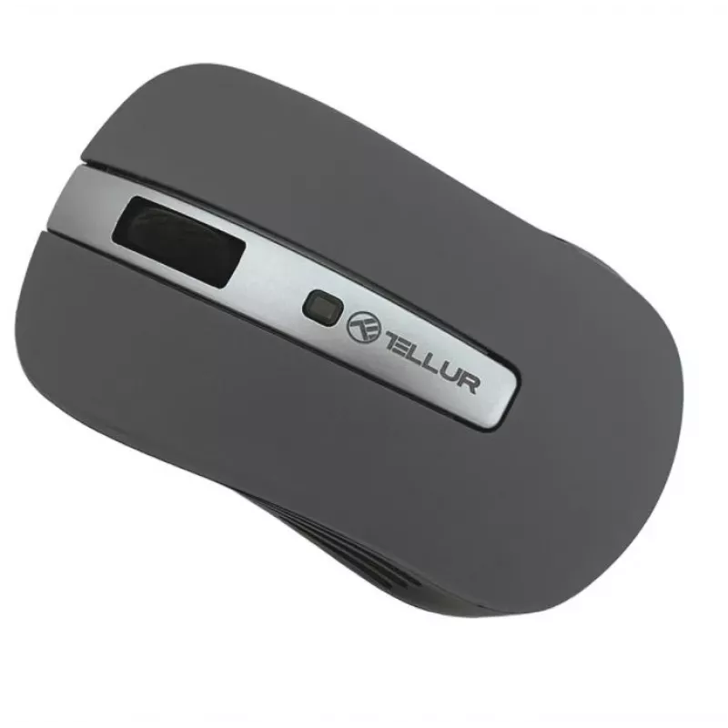 Mouse wireless Tellur Basic LED grigio scuro TLL491081