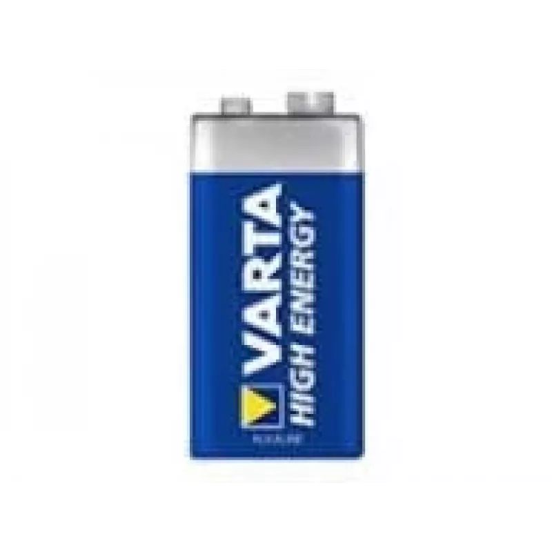 Batteria monouso Varta 9V alcalina
