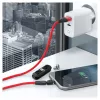 Cavo USB RealPower MagneticCharge3 2 m USB-A rosso