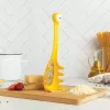 Cucchiaio per pasta Ototo Design OT015 plastica acciaio inox giallo
