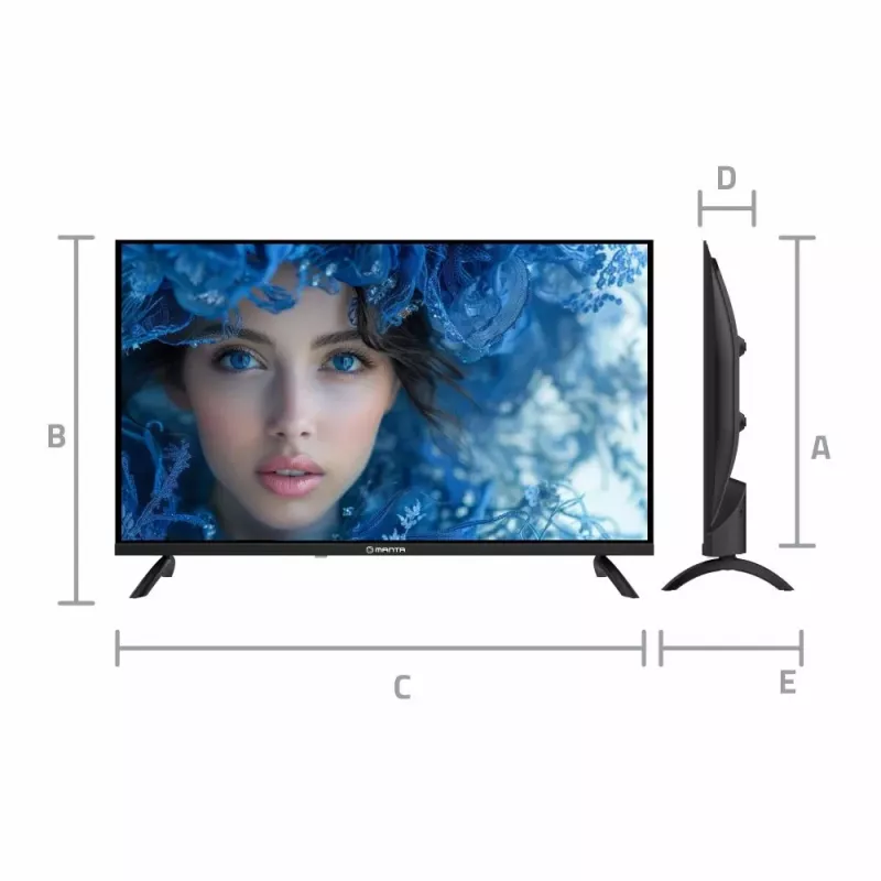 TV LED MANTA MATV001LHN32 32 pollici HD ready