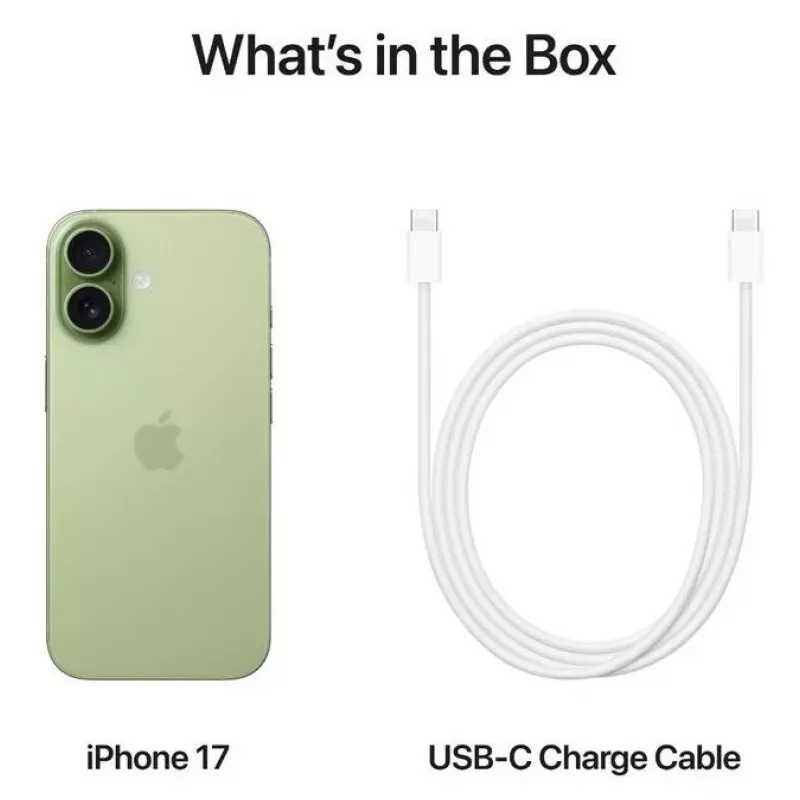 Smartphone Apple iPhone 17 256GB Sage — 256 GB di memoria, colore Sage