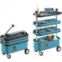 HAZET Assistent 166N - nero - blu - 300 kg - 350 mm - 680 mm - 965 mm - 24,5 kg