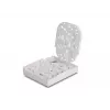 DeLOCK presa in fibra ottica FTTH a parete 4 x SC simplex LC duplex bianco