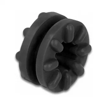 Passacavo DeLOCK antivibrazione nero 10 pz.