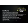 Torcia frontale Nitecore NU43 1400 lumen compatta leggera
