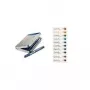 Pelikan 339648 - rosso - rosso - argento - penna stilografica - Germania - scatola - 6 pz.