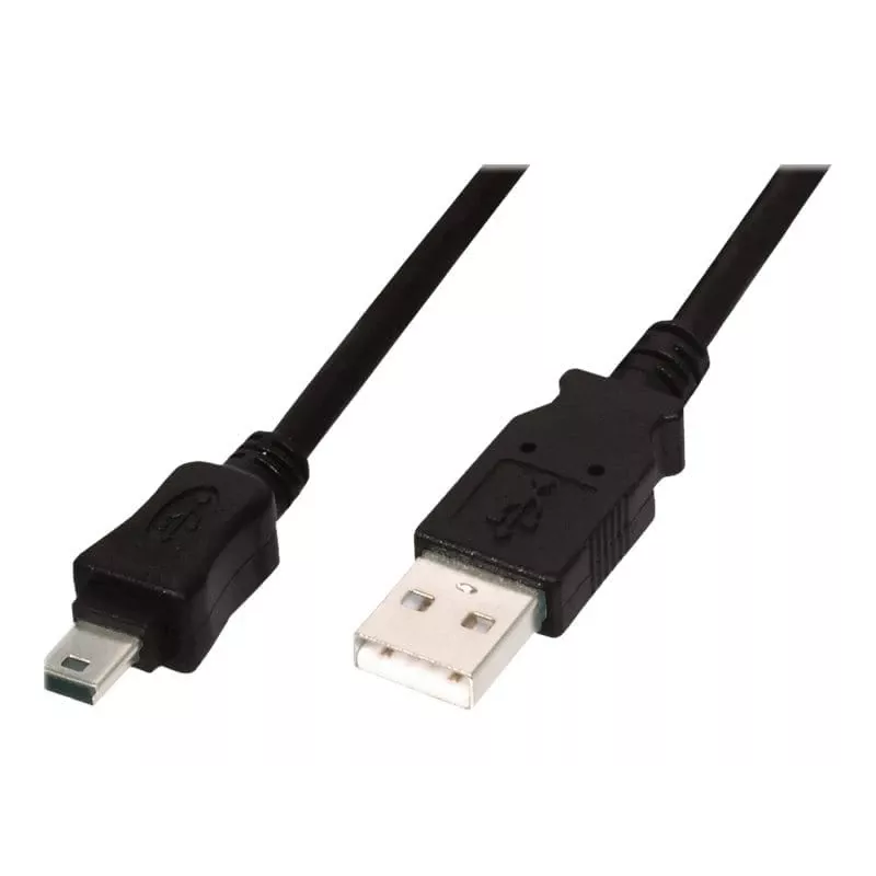Cavo di collegamento USB A / Mini-USB B M/M 1 m nero