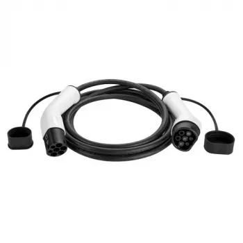 Cavo di ricarica per auto elettrica Type 2 - Type 2, 32A, 22kW, trifase, 7m