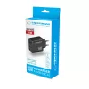 Caricabatterie da parete Esperanza EZC107K 36W nero