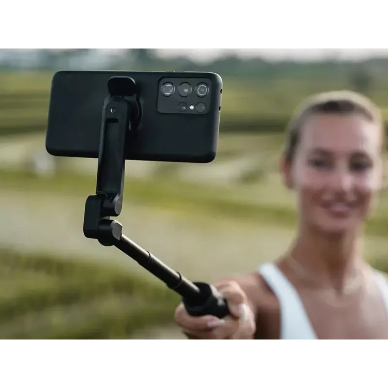 Treppiede / selfie stick Quad Lock® nero