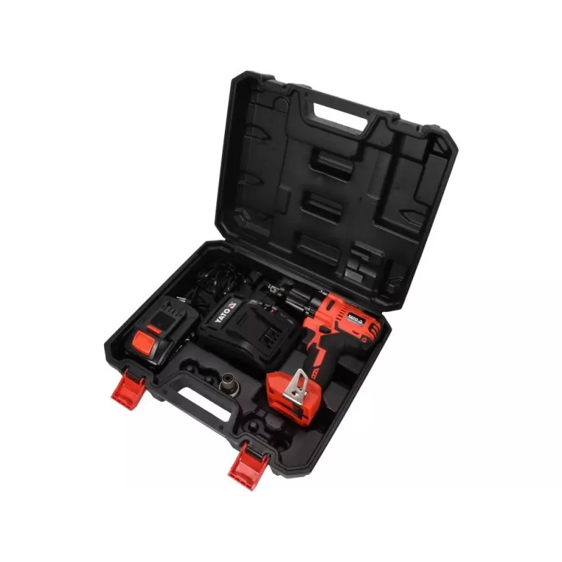 YATO AVVITATORE A IMPULSI BRUSHLESS 18V LI-ION 1/2 1x3,0Ah 700Nm