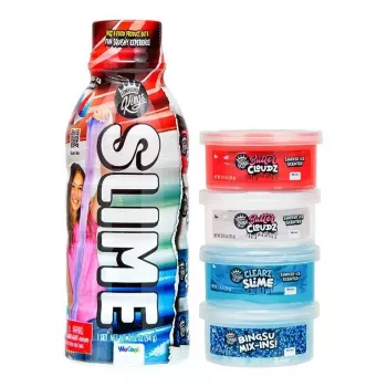 Set slime WECOOL Compound Kings — flaconi di slime assortiti, miscela multicolore