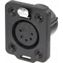 Neutrik NC5FDX-TOP connettore per cavo XLR nero (NC5FDX-TOP)
