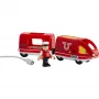 Treno a batteria rosso World, veicolo giocattolo rosso