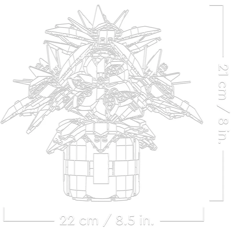 LEGO ICONS 10370 Stella di Natale