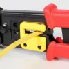 Pinza crimpatrice per cavi Gembird T-WC-05, lunghezza 195 mm, larghezza 53 mm, 0,36 kg, giallo/rosso/nero
