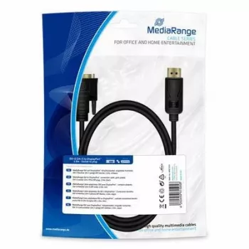 Adattatore cavo video MediaRange MRCS131 2 m DisplayPort DVI-D nero