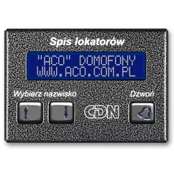 ACO CDN-230E GR istruzioni elettroniche per affitto grafite