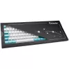 Ducky set di tasti, PBT, ISO (DE) - bianco/blu