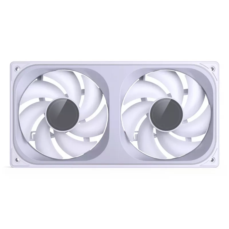 JONSBO ZB-240W 2x120mm ARGB PWM ventole per case – bianco