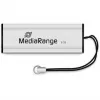 MediaRange SuperSpeed - Chiavetta USB - 8GB - USB3.0 - Nero/Argento (MR914)
