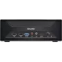 Shuttle PIB-XH81001 XH810XPC barebone sottile, LGA 1851, Intel H810, 2xHDMI, 1x DP, 1x VGA, 2x COM