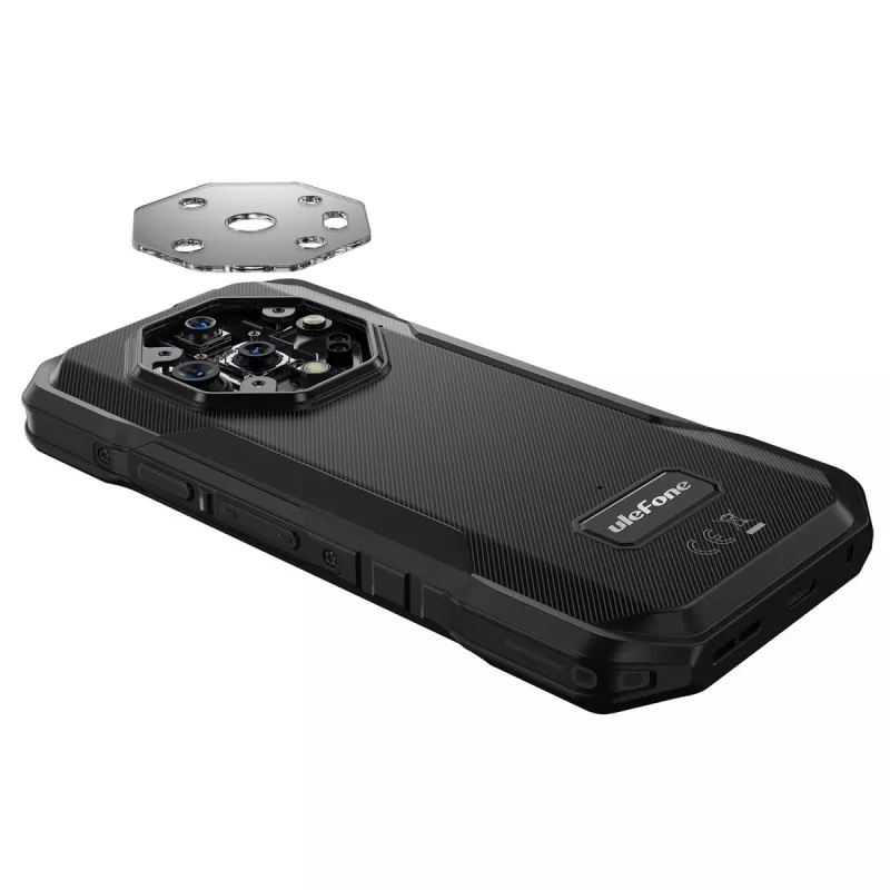 Ulefone Armor X32 Pro 5G smartphone, 5,65 pollici, 8 GB RAM, 256 GB, IP69K, Android 14, Future Black